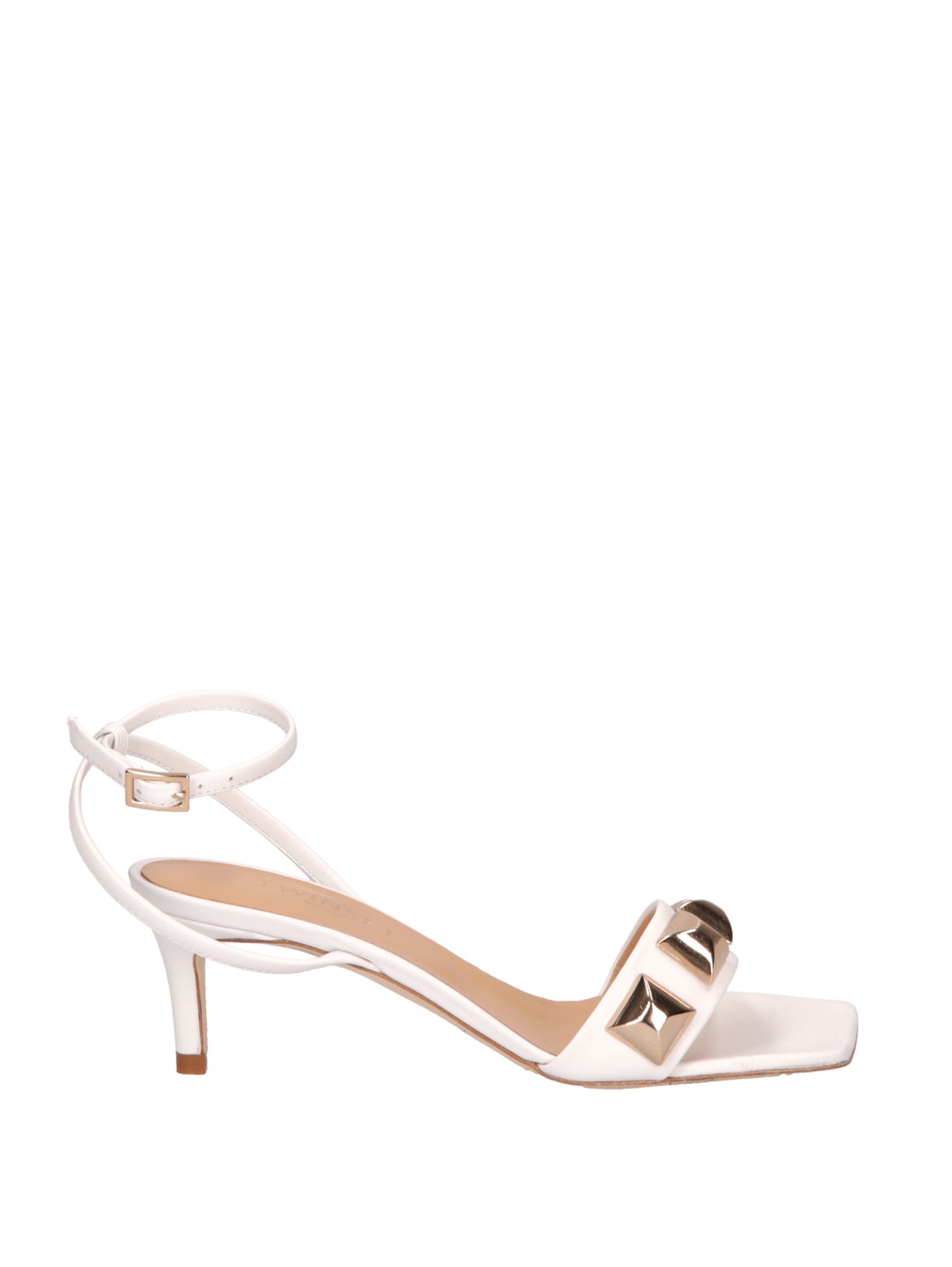 Twin-set Sandali con Maxi Borchie 221TCP050 GIGLIO