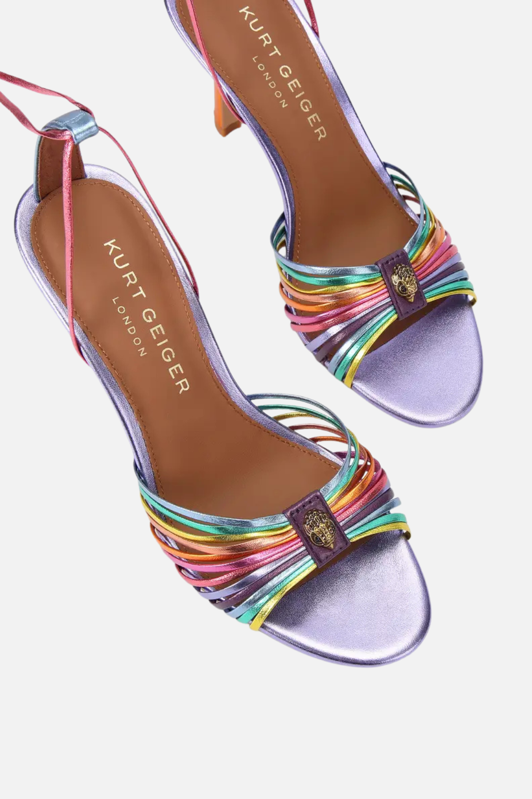 Kurt Geiger Sandali Multi Strap con Lacci Alla Caviglia 5601469109 MULT/OTHER
