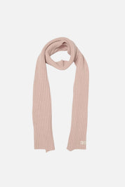 Elisabetta Franchi Bambina Sciarpa In Maglia a Coste con Logo EFSC007CFL143.C270