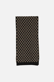 Elisabetta Franchi Bambina Sciarpa In Maglia Jacquard con Logo EFSC008CFL149.D657