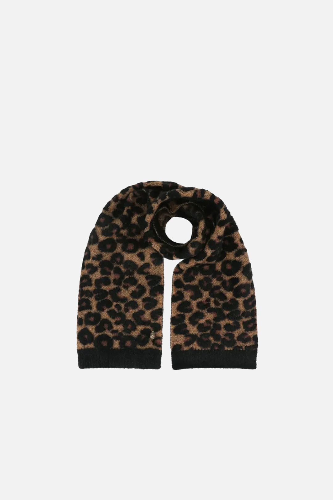 Kurt Geiger Sciarpa Lurex Animalier 6216839999 BROWN/OTH