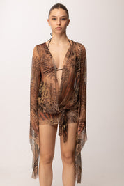 Khloe Femme Set Bikini con Copricostume Animalier 2329 MACULATO MIX