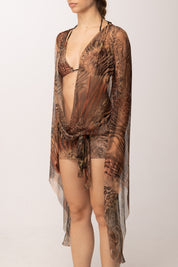 Khloe Femme Set Bikini con Copricostume Animalier 2329 MACULATO MIX