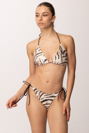 Khloe Femme Set Bikini con Copricostume Animalier 2329 MACULATO ZEBRA