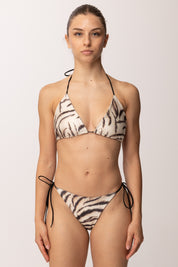 Khloe Femme Set Bikini con Copricostume Animalier 2329 MACULATO ZEBRA
