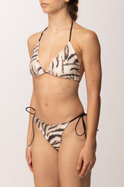 Khloe Femme Set Bikini con Copricostume Animalier 2329 MACULATO ZEBRA