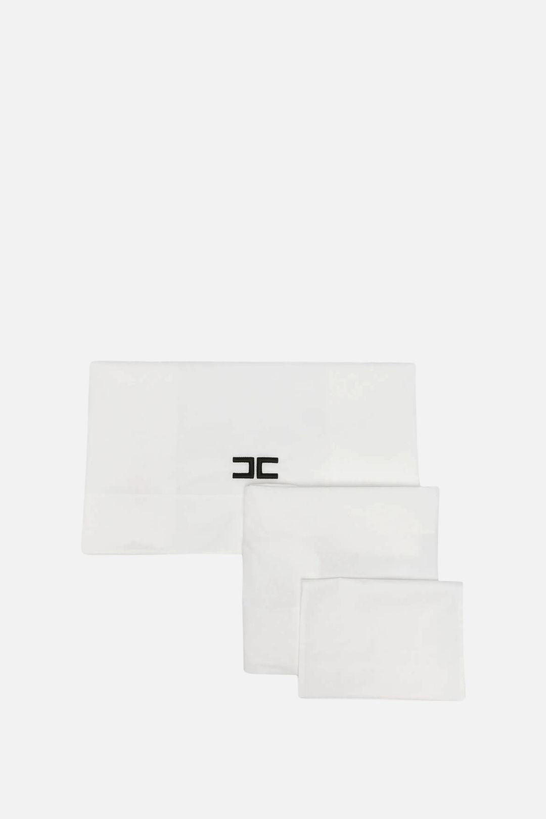 Elisabetta Franchi Bambina Set Letto In Cotone con Logo Ricamato ENLE0210CA270.0100