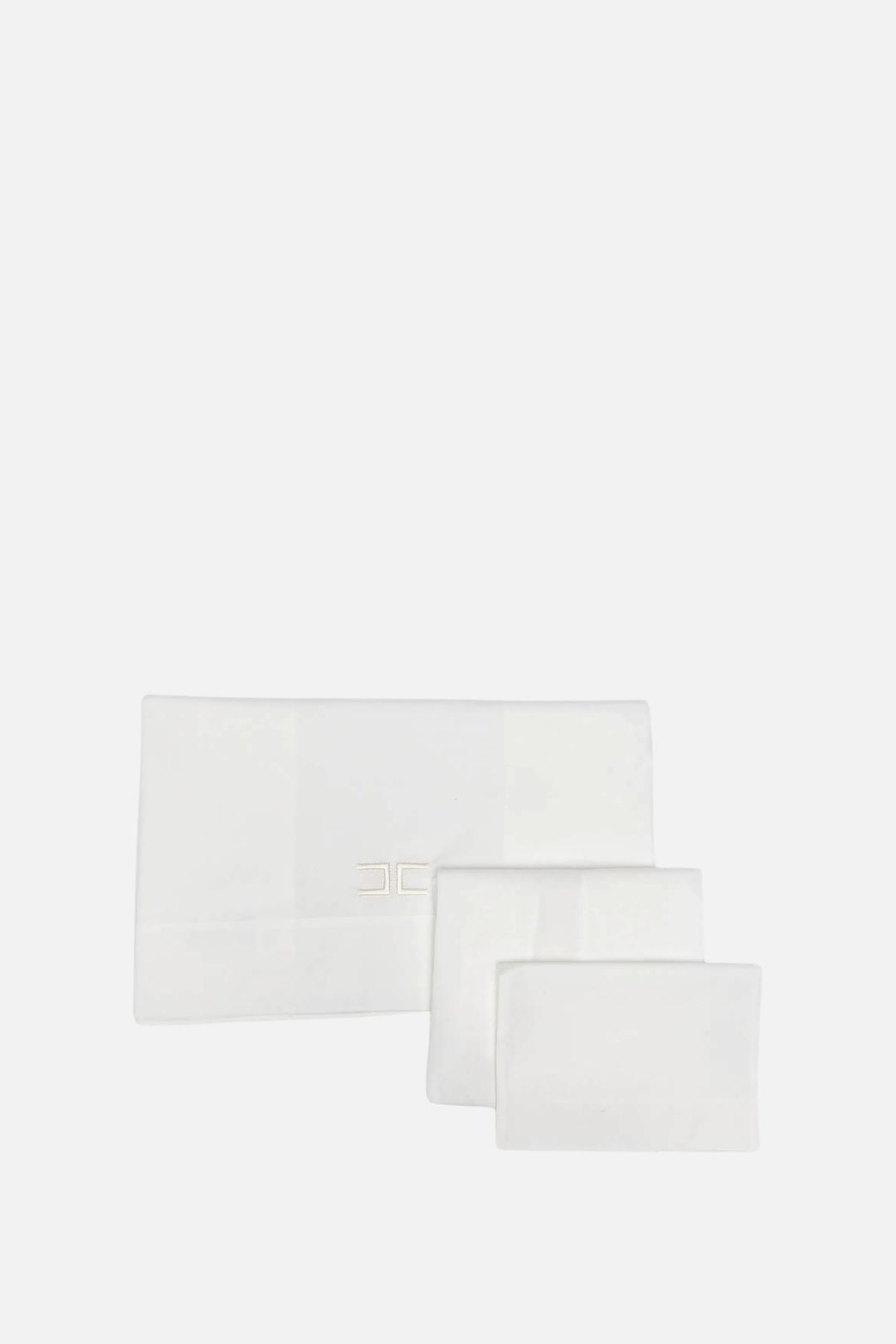 Elisabetta Franchi Bambina Set Letto In Cotone con Logo Ricamato ENLE0210CA270.0195