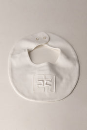 Elisabetta Franchi Bambina Set Tutina con  Bavaglino e Cappellino Logo ENKT0640JF054.0004