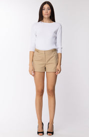 Michael Kors Shorts con Catene Dorate MS83GZ7C64 KAKI