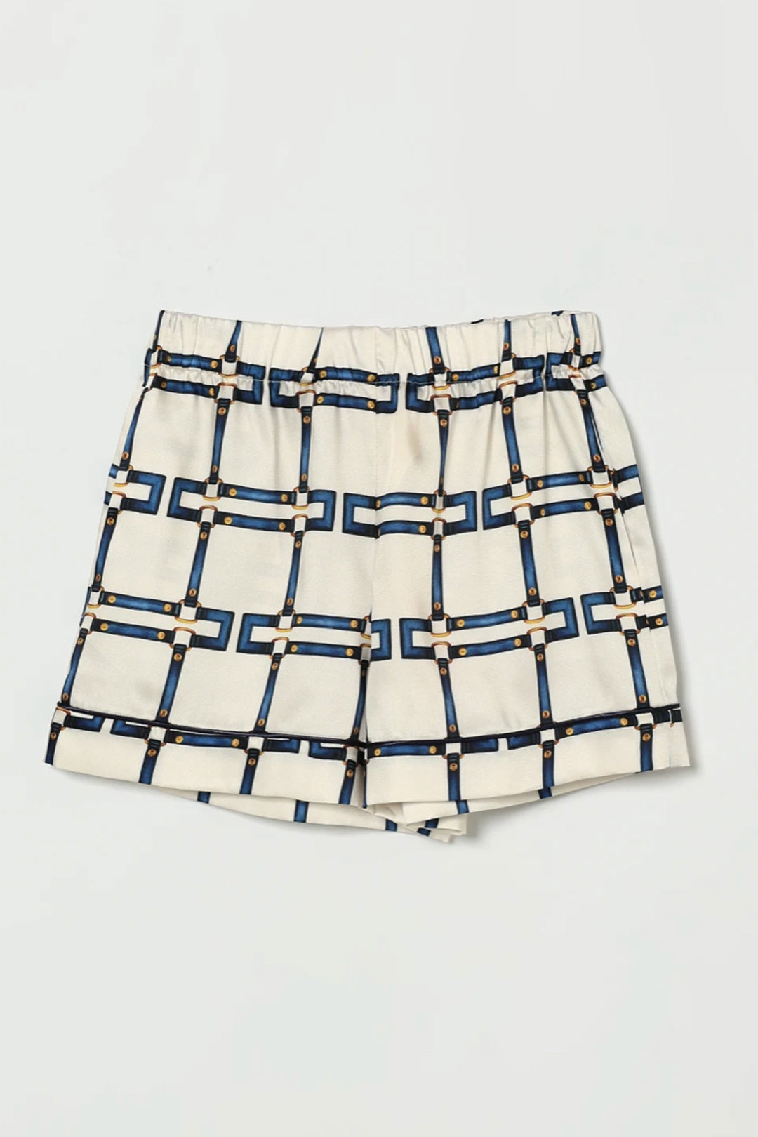Elisabetta Franchi Bambina Shorts con Stampa Geometrica EFBE0820TVE02.0072