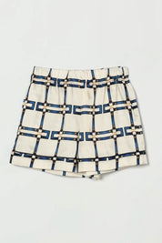 Elisabetta Franchi Bambina Shorts con Stampa Geometrica EFBE0820TVE02.0072