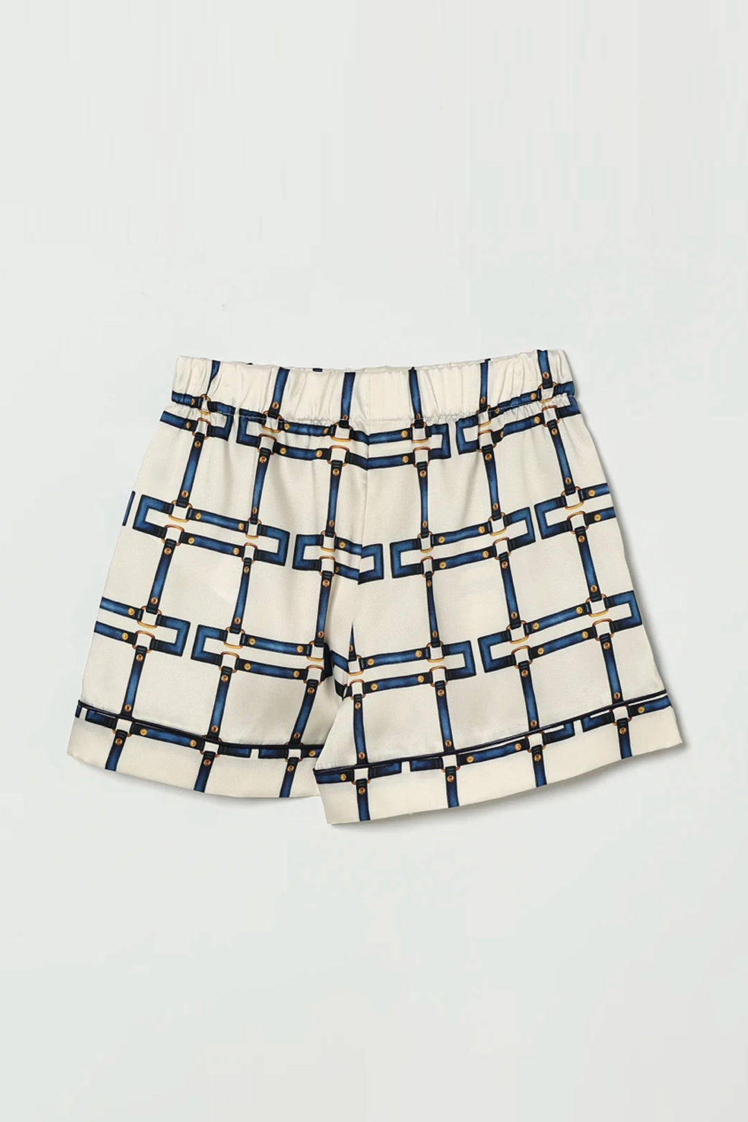 Elisabetta Franchi Bambina Shorts con Stampa Geometrica EFBE0820TVE02.0072