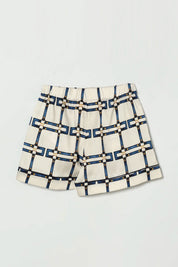 Elisabetta Franchi Bambina Shorts con Stampa Geometrica EFBE0820TVE02.0072