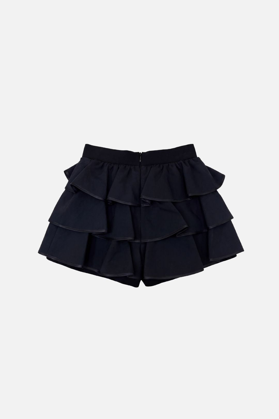 Elisabetta Franchi Bambina Shorts Neri con Tulle EFBE0910GA022.N000