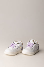 Elisabetta Franchi Bambina Sneaker Bassa con Lacci Lilla F1A9-E0498-1331B076 IVO WHI/LI