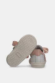 Elisabetta Franchi Bambina Sneaker con Logo e Dettagli a Contrasto F1A9-E0490-0092B078 IVO WHI/PI
