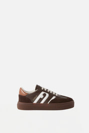Furla Sneakers Allegra Lace-up In Camoscio e Pelle YM52ALG BX4690 5297S