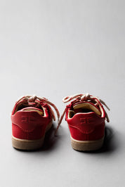 Elisabetta Franchi Bambina Sneakers Bambina In Camoscio con Lacci a Contrasto F1A9-E0655-0071R015 RED PASSIO