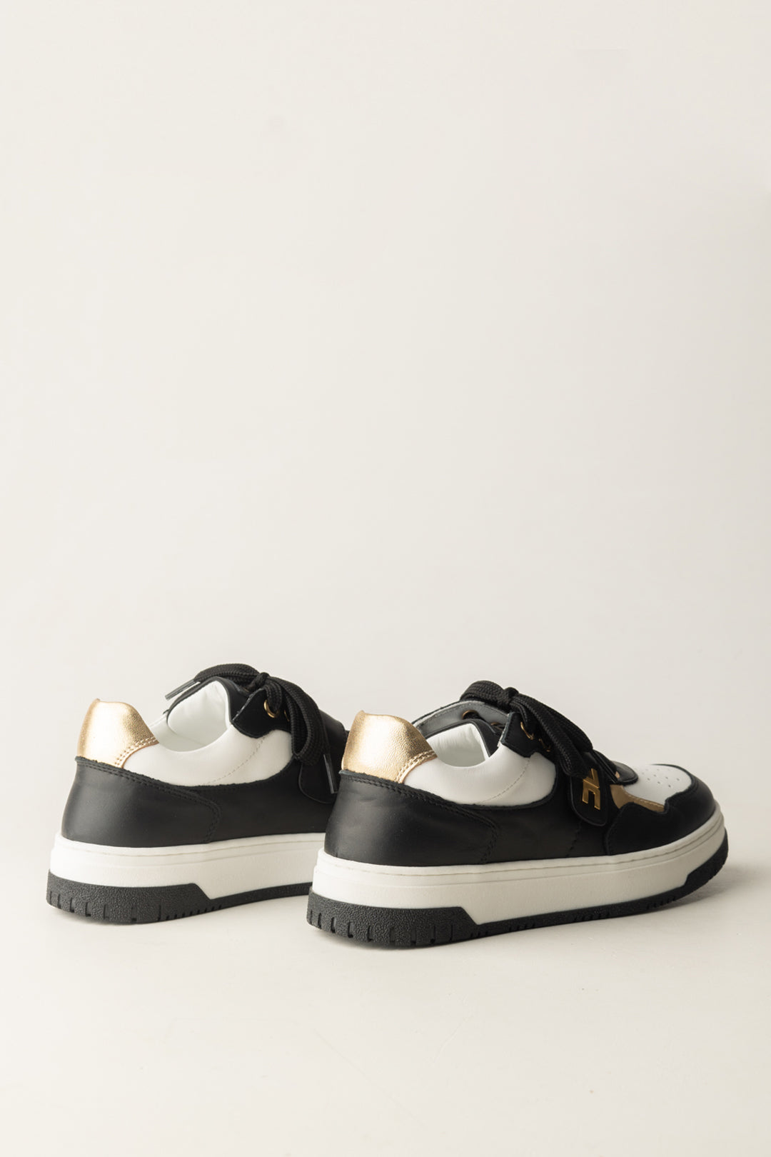 Elisabetta Franchi Bambina Sneakers Multicolore con Logo F4A9-E0344-1251A780 BLACK/IVORY