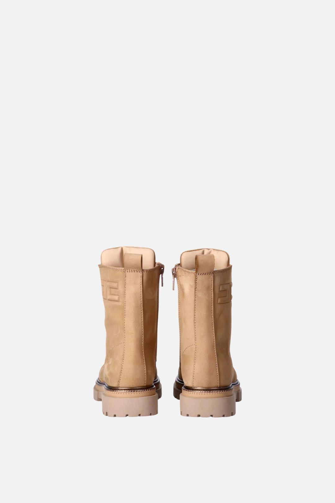 Elisabetta Franchi Bambina Stivaletti Anfibi con Cristalli F4A5-E0705-0124C031 DAINO