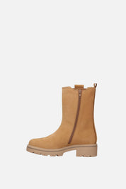 Elisabetta Franchi Bambina Stivaletti Chelsea In Camoscio con Logo F4A5-E0723-0124C031 DAINO