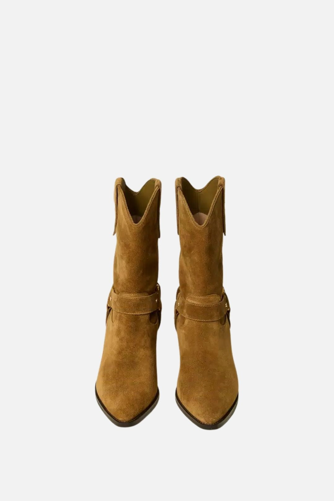 Twin-set Stivaletti Cow Boot In Pelle Scamosciata 262TCP126 OAK