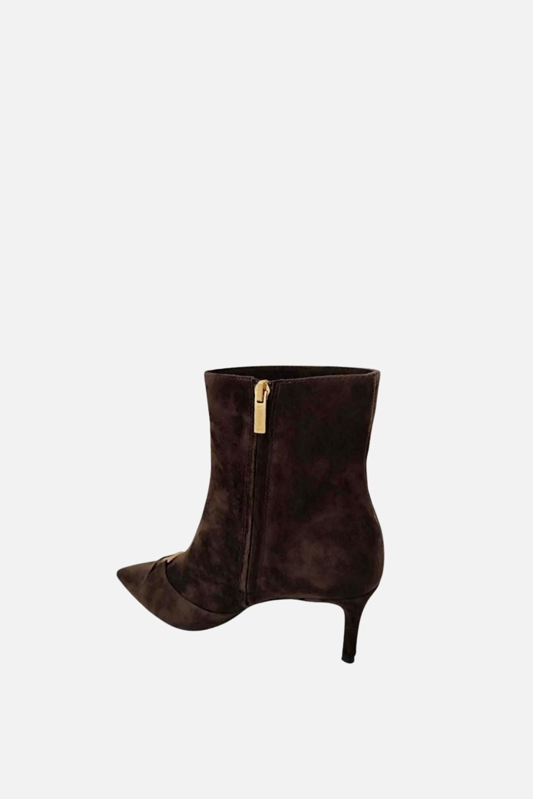 Twin-set Stivaletti In Pelle con Logo 262TCP01G DARKNESS BROWN