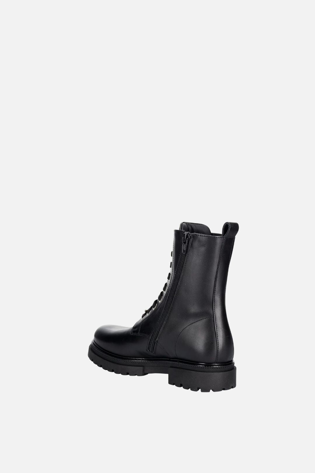 Elisabetta Franchi Bambina Stivaletti In Pelle con Placca Di Cristalli F4A5-E0703-1251999- NERO