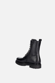 Elisabetta Franchi Bambina Stivaletti In Pelle con Placca Di Cristalli F4A5-E0703-1251999- NERO