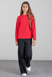 Elisabetta Franchi Bambina T-shirt con Logo Embossed EFTS272CJE018.3028