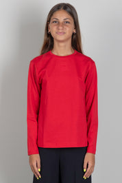Elisabetta Franchi Bambina T-shirt con Logo Embossed EFTS272CJE018.3028