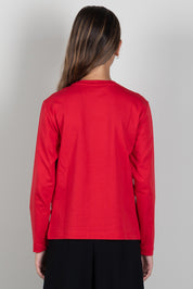 Elisabetta Franchi Bambina T-shirt con Logo Embossed EFTS272CJE018.3028