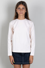 Elisabetta Franchi Bambina T-shirt con Logo Embossed EFTS272CJE018.C063