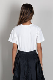 Elisabetta Franchi Bambina T-shirt con Logo Gioiello EFTS271CJE018.0004