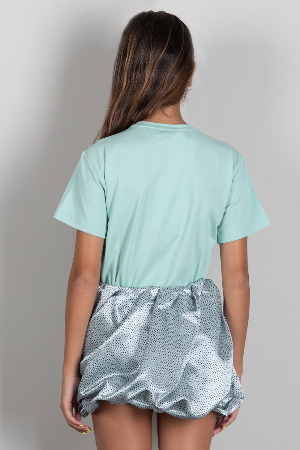 Elisabetta Franchi Bambina T-shirt con Logo In Strass EFTS271CJE018.1069