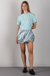 Elisabetta Franchi Bambina T-shirt  con Logo Ricamato a Contrasto EFTS268CJE018.1369