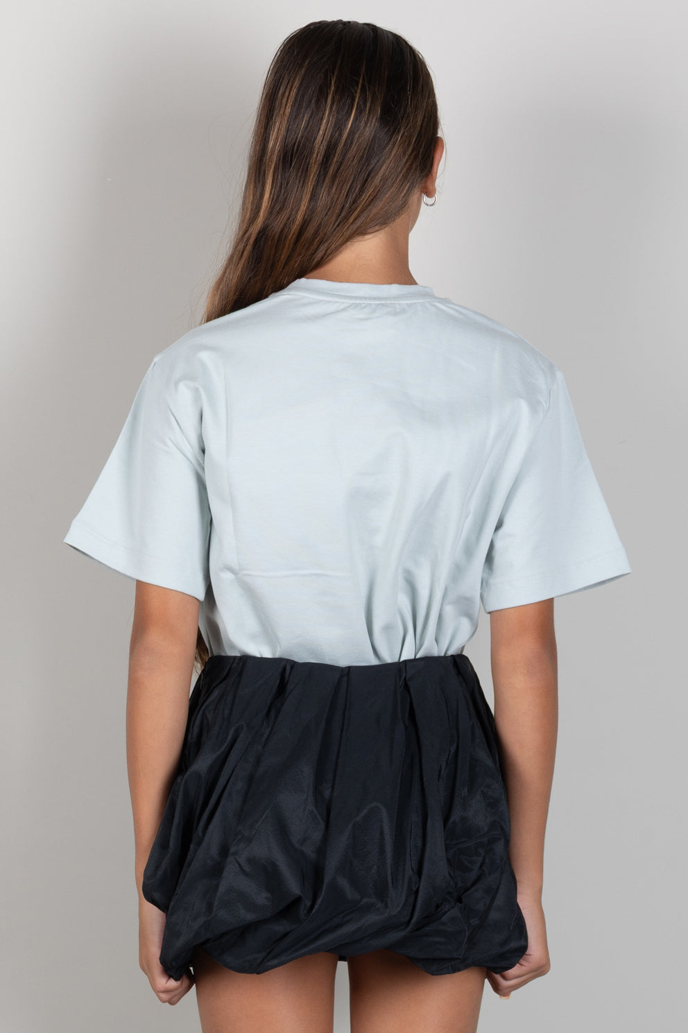 Elisabetta Franchi Bambina T-shirt con Logo Ricamato EFTS265CJE018.1069