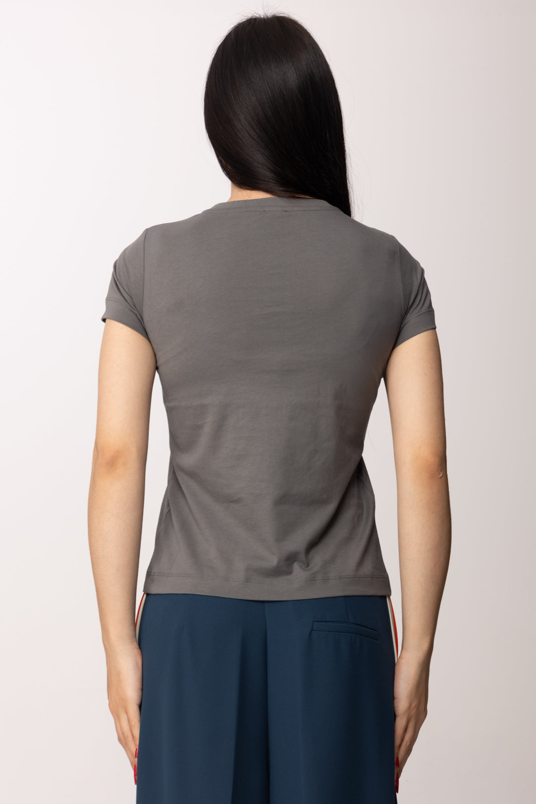 Pinko T-shirt con Maxi Logo Love Birds In Castoni 100535 A33F K10