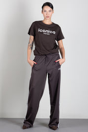 Aniye By T-shirt con Stampa "iconica" a Contrasto 181332 CHOCO :AI26