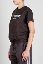 Aniye By T-shirt con Stampa "iconica" a Contrasto 181332 CHOCO :AI26