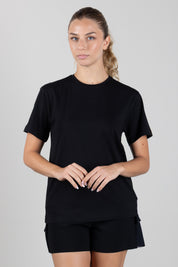 Elisabetta Franchi Bambina T-shirt Girocollo con Logo Spessorato EFTS269CJE018.N000