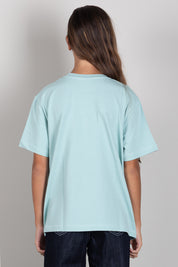 Elisabetta Franchi Bambina T-shirt Girocollo con Stampa Logo EFTS267CJE018.1269