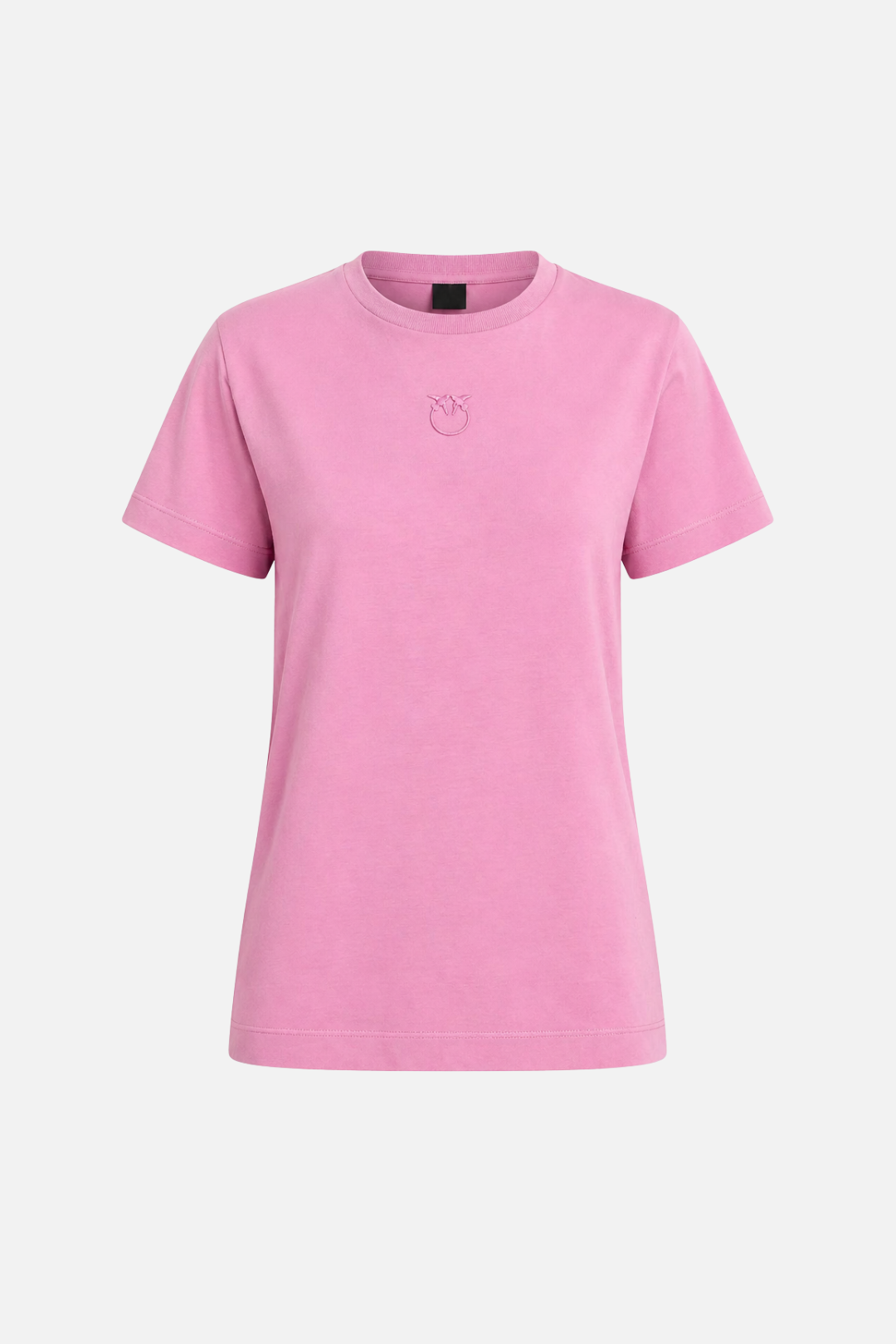 Pinko T-shirt In Cotone con Logo Ricamato 100355 A339 Q48