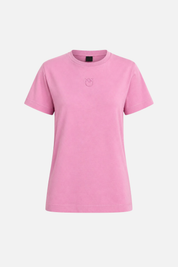 Pinko T-shirt In Cotone con Logo Ricamato 100355 A339 Q48