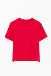 Elisabetta Franchi Bambina T-shirt In Cotone con Logo Sul Davanti EFTS266CJE018.3028