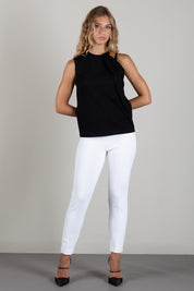 Elisabetta Franchi T-shirt In Jersey con Dettaglio Gioiello CN00166E2 NERO