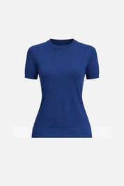 Patrizia Pepe T-shirt In Maglia 8K0409 K027 LAGOON BLUE