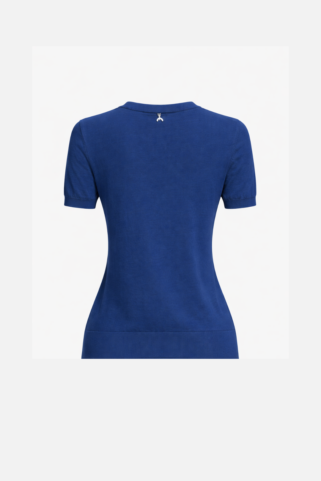 Patrizia Pepe T-shirt In Maglia 8K0409 K027 LAGOON BLUE