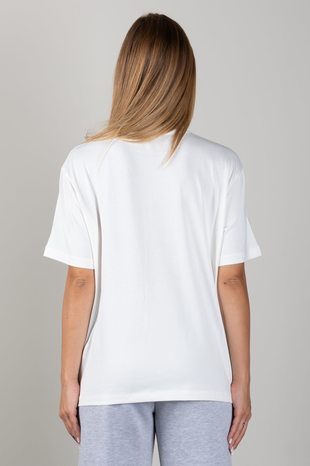 Elisabetta Franchi Bambina T-shirt On Logo Frontale Ricamato EFTS265CJE018.0004